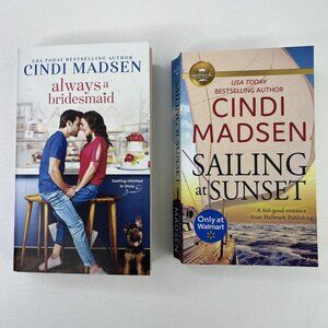 Lot of 2 Cindi Madsen Novels Paperback Variety Romance Books Mixed Lot